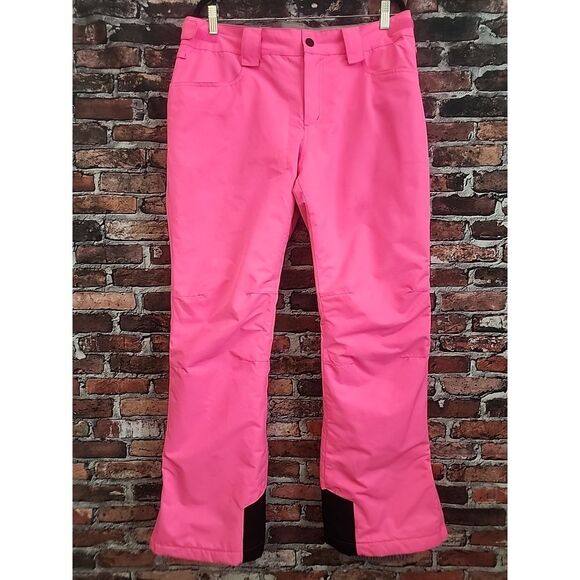 SMAINING SMN Highland Snowboard Ski Pants Neon Hot Pink Womens L Hiking Trekking - Picture 1 of 16
